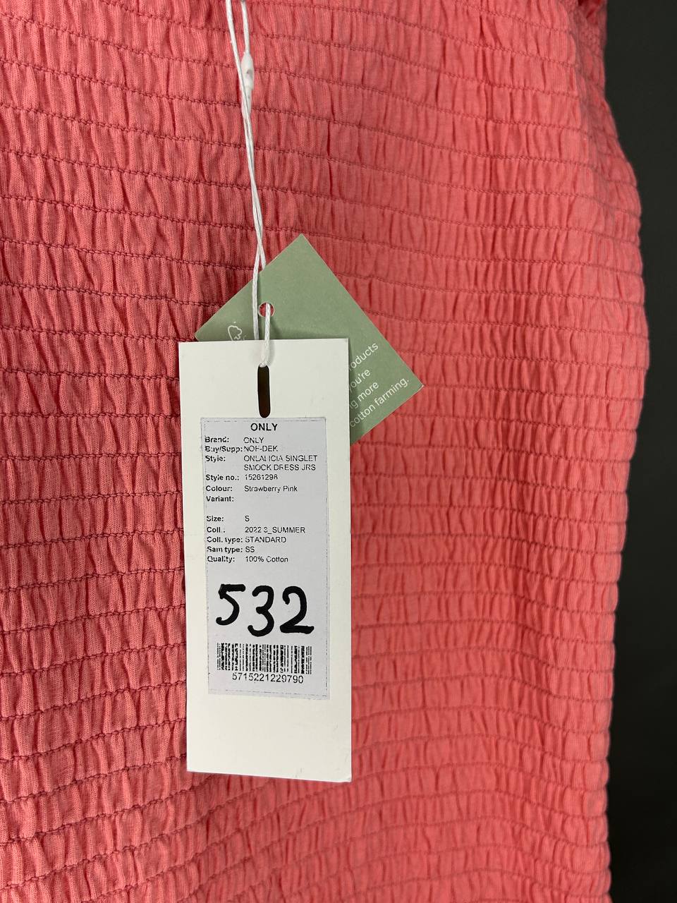 Zomerjurken – Only – Maat S – Roze