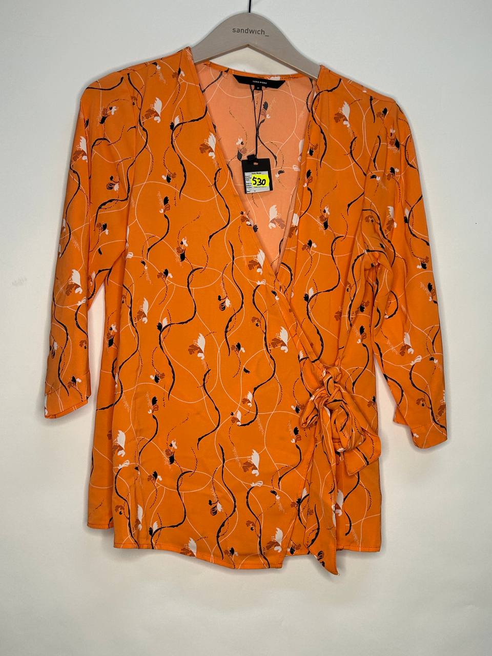 Topjes & Shirts – Vero Moda – Maat M – Oranje