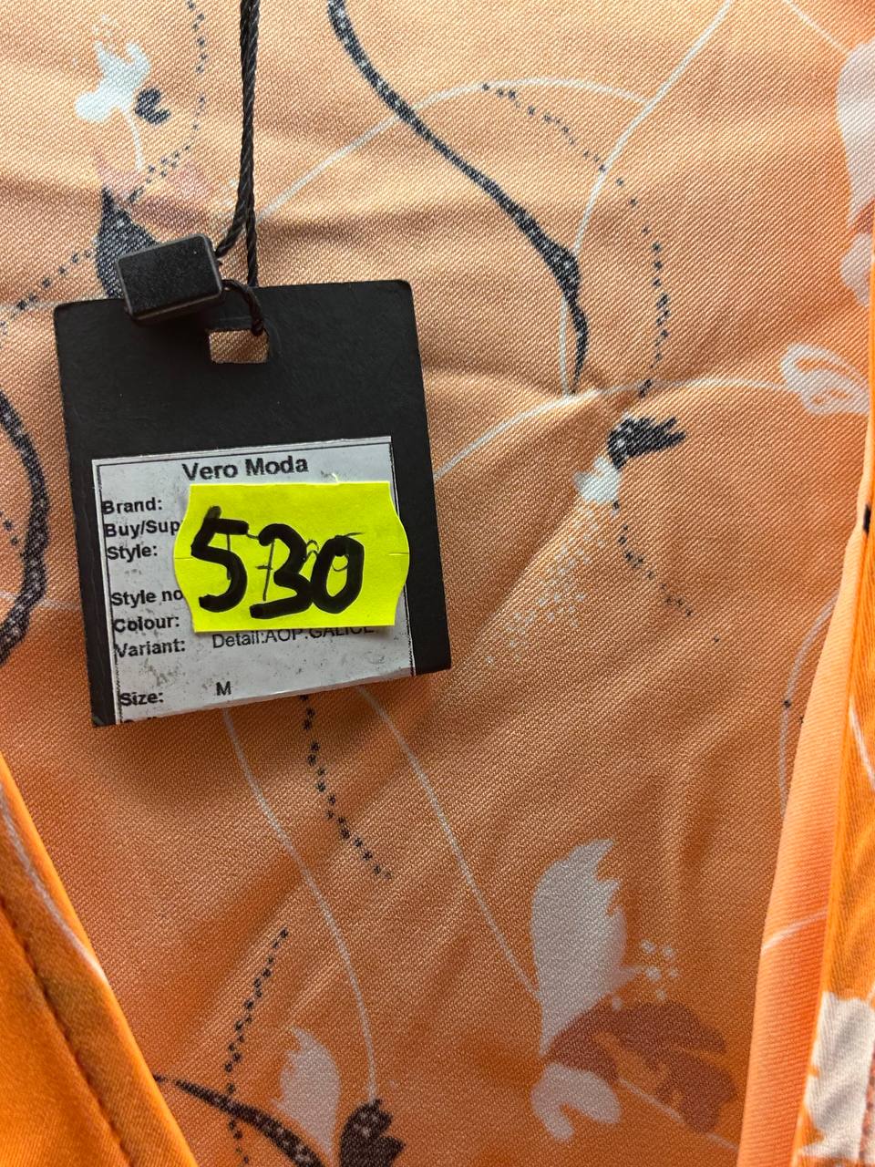 Topjes & Shirts – Vero Moda – Maat M – Oranje