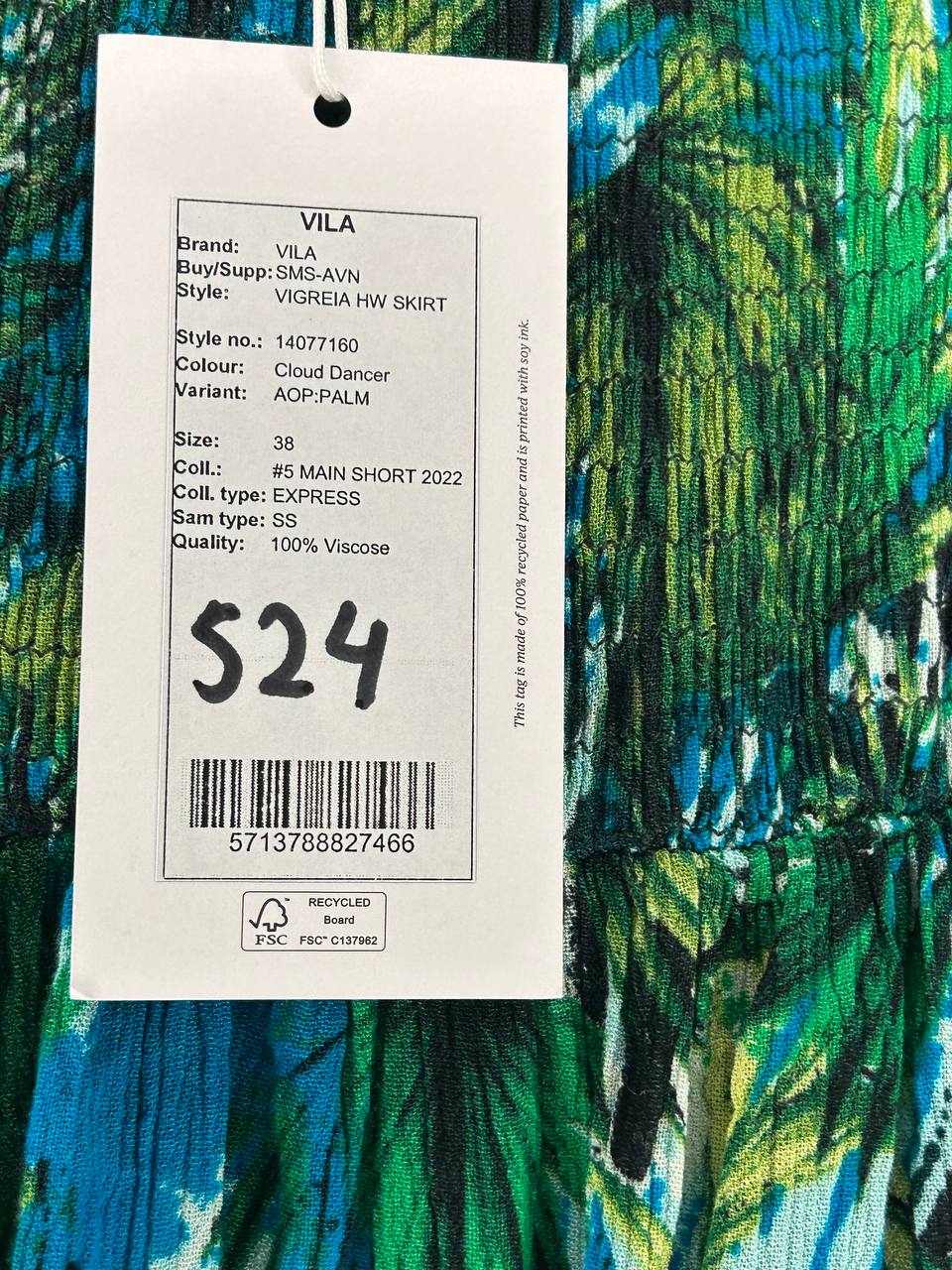 Rokken – Vila – Maat 38 – Groen