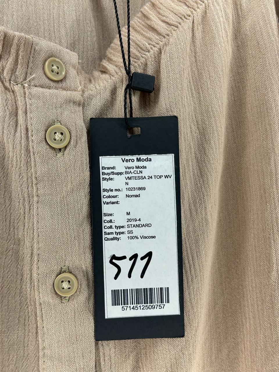 Blouses – Vero Moda – Maat M – Beige