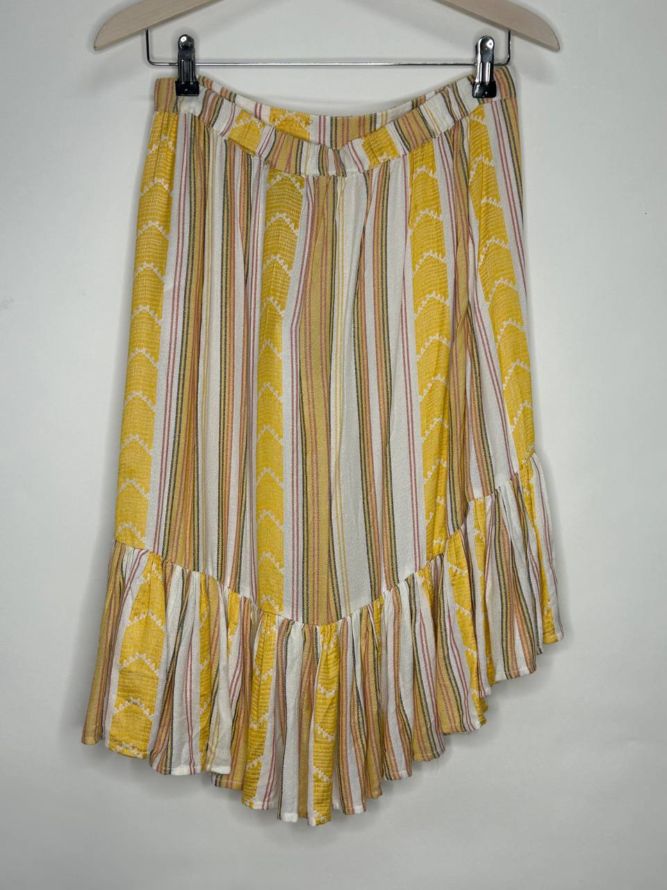 Asymmetrische rokken – Object – Maat Eu 38 – Geel