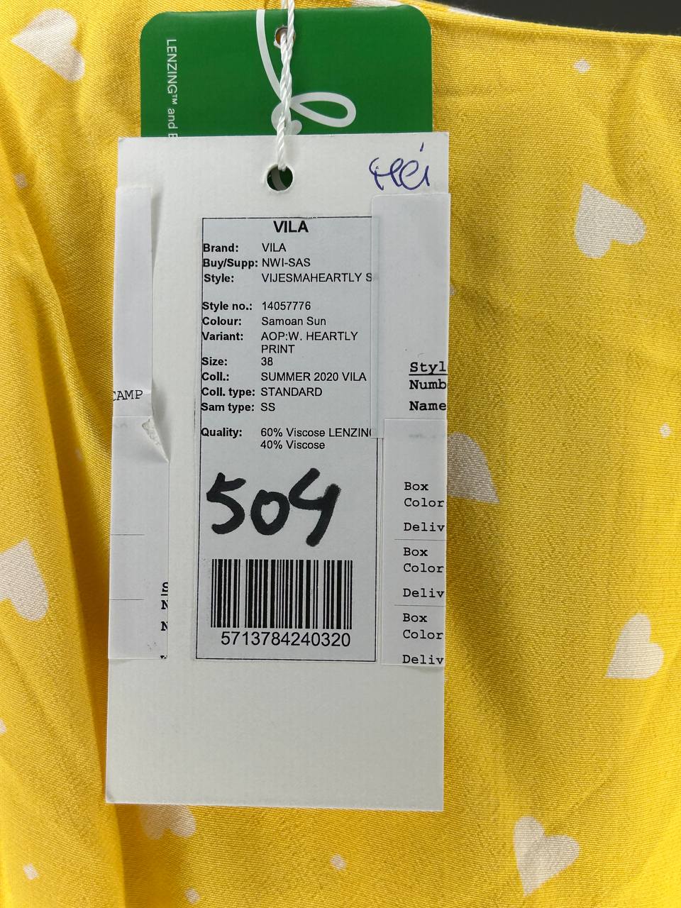 Rokken – Vila – Maat 38 – Geel