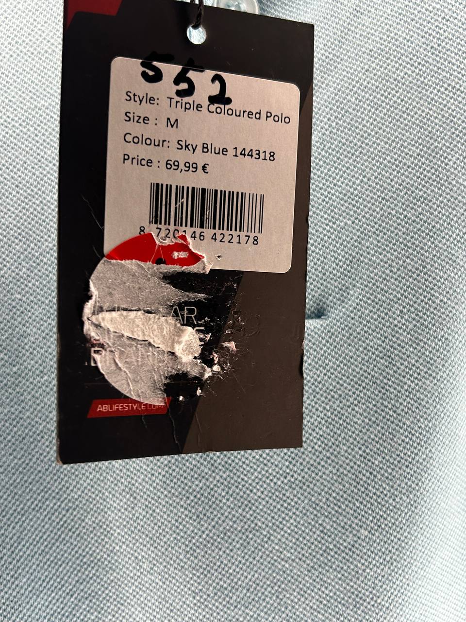 T-Shirts – Maat M – Blauw