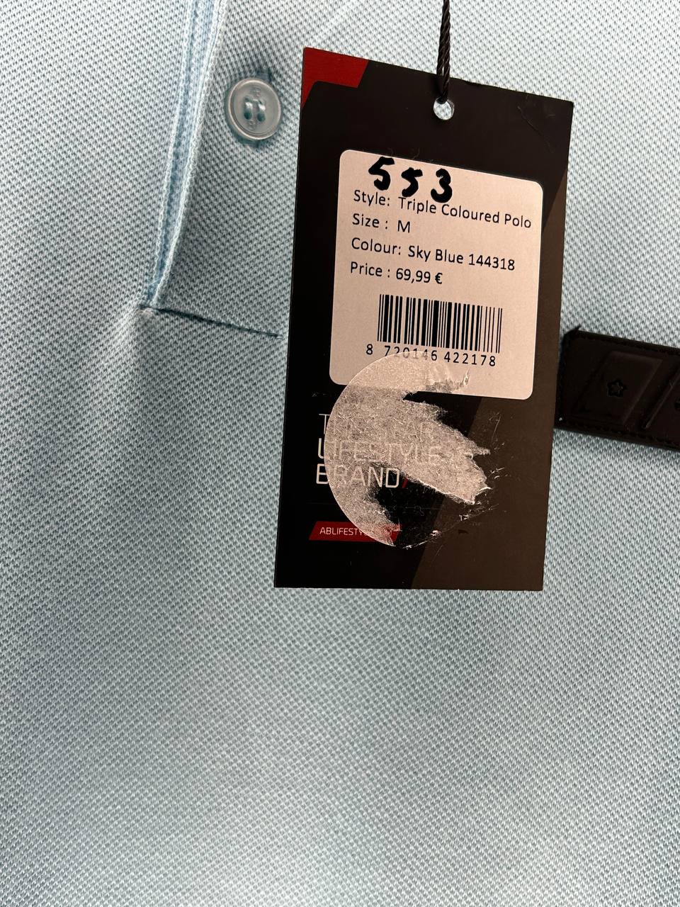 T-Shirts – Maat M – Blauw