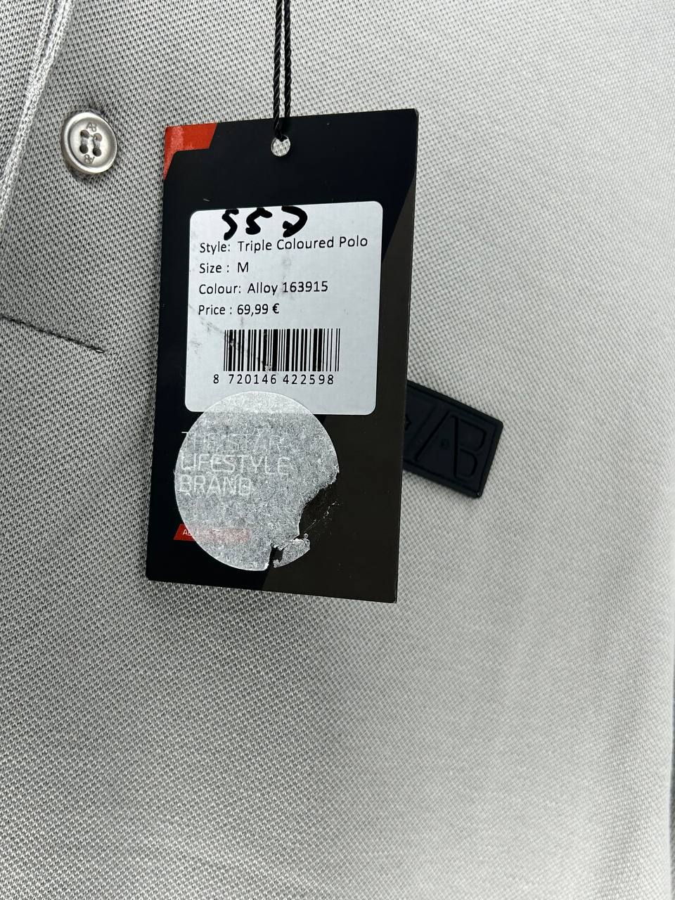 T-Shirts – Lifestyle Brand – Maat M – Grijs