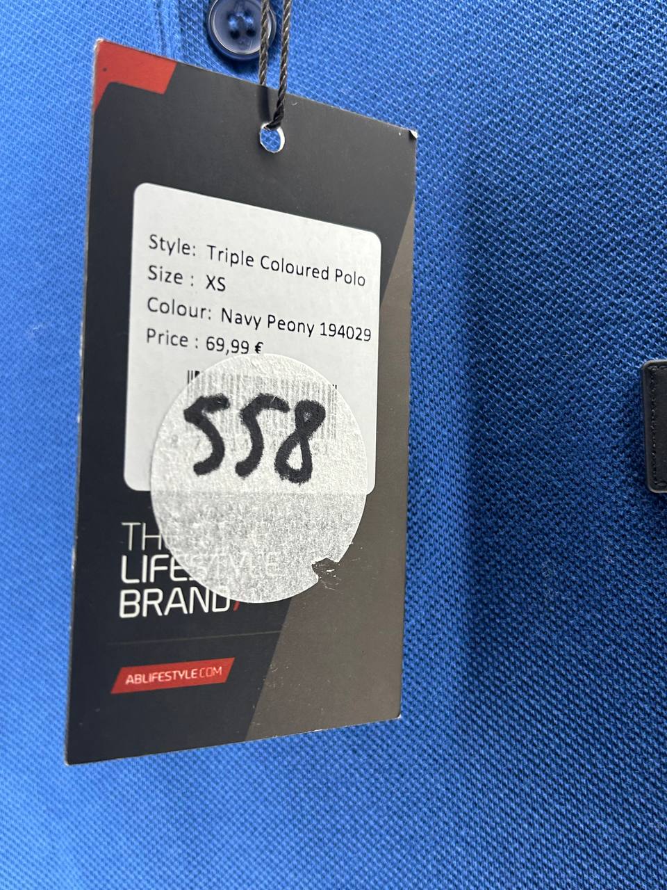 Poloshirts – Ablifestyle – Maat XS – Blauw