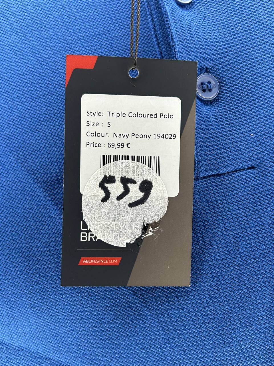 Poloshirts – Ab Lifestyle – Maat S – Blauw