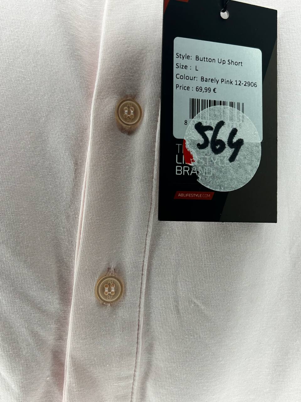 T-Shirts – The Lifestyle Brand – Maat L – Roze