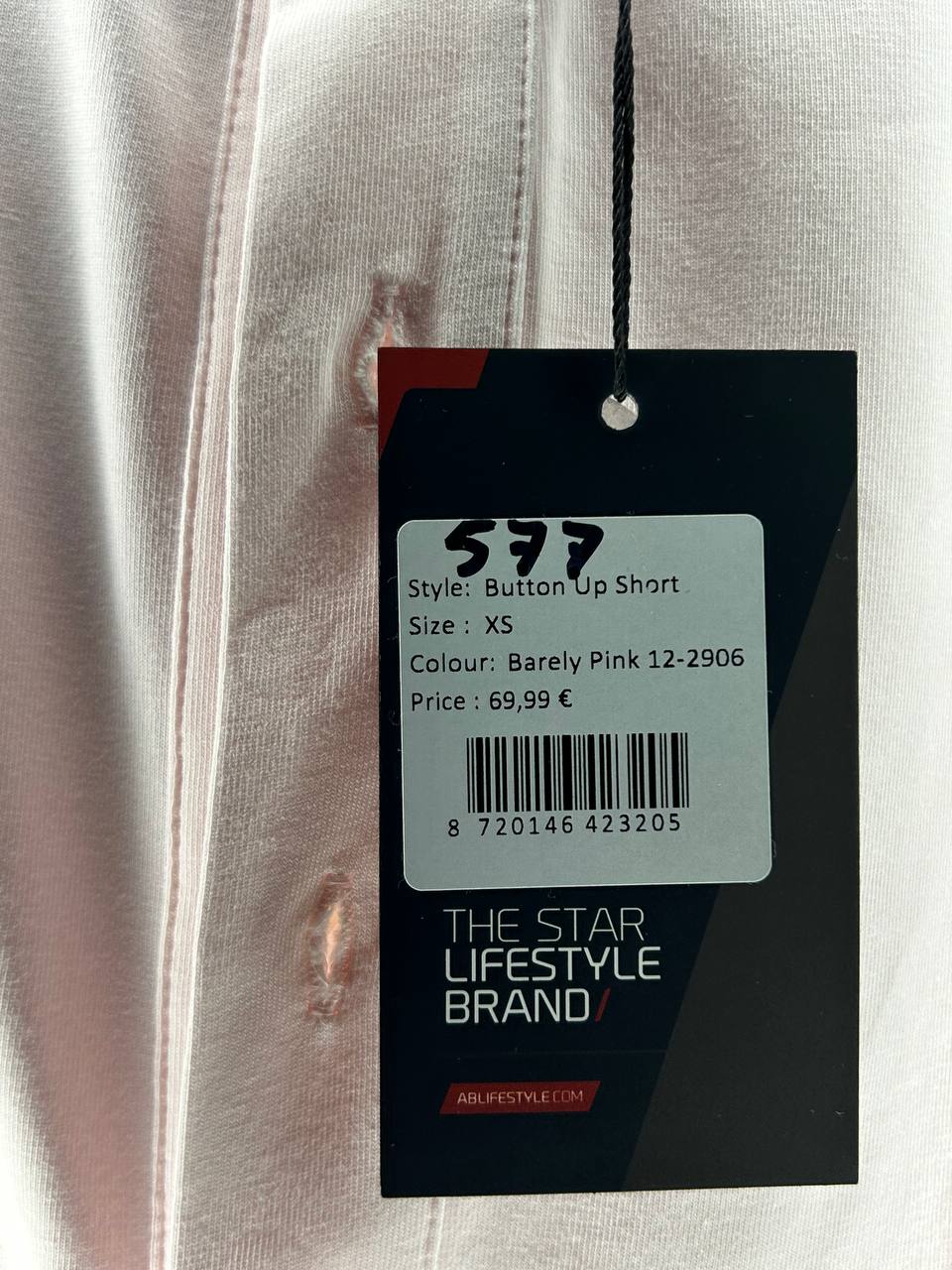 T-Shirts – The Star Lifestyle Brand – Maat XS – Roze