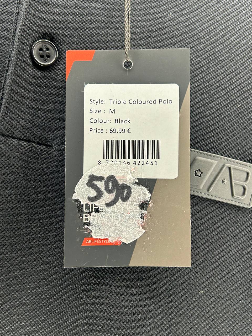 Poloshirts – Life Style – Maat M – Zwart