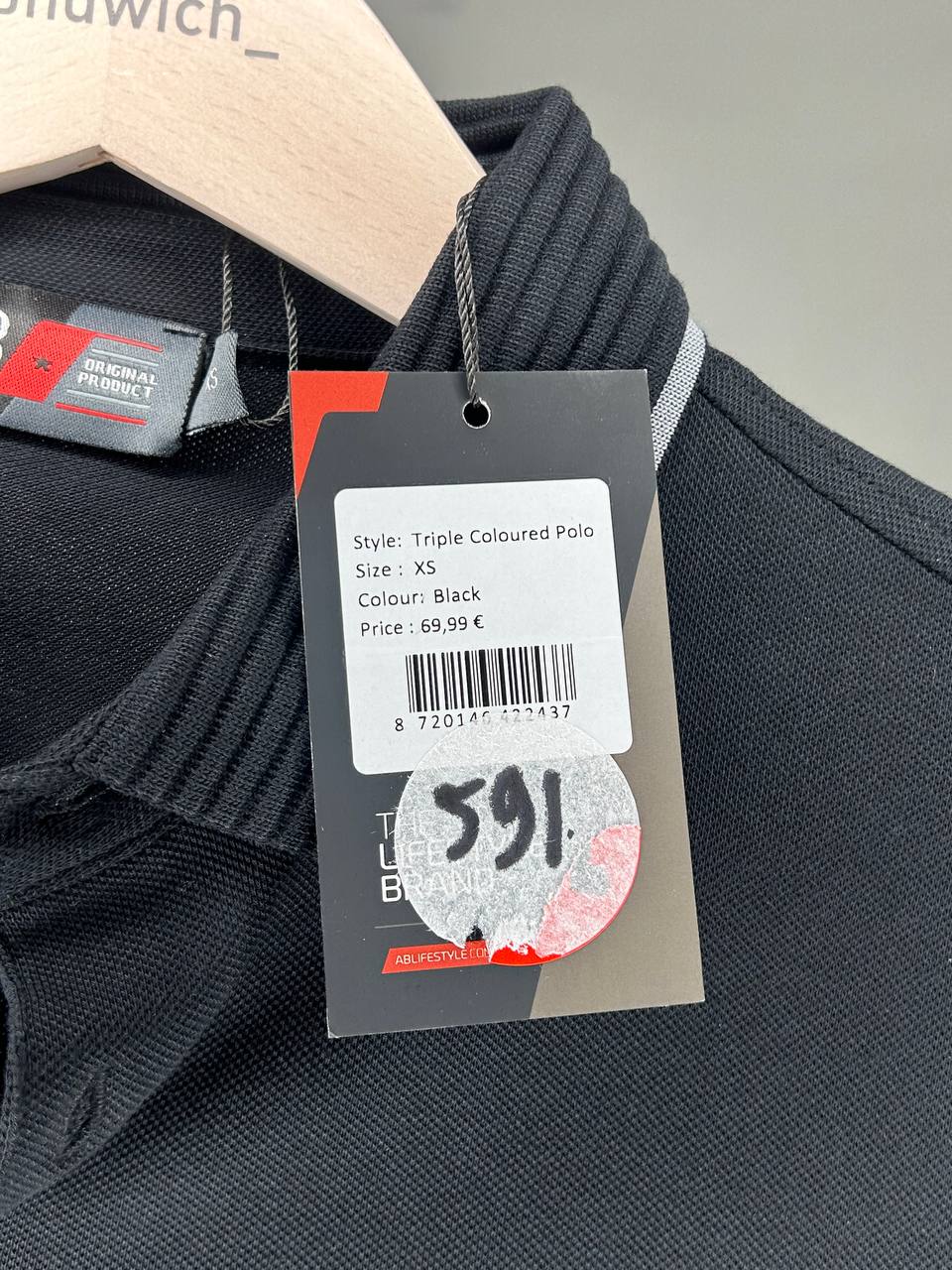 T-Shirts – Ab lifestyle – Maat XS – Zwart