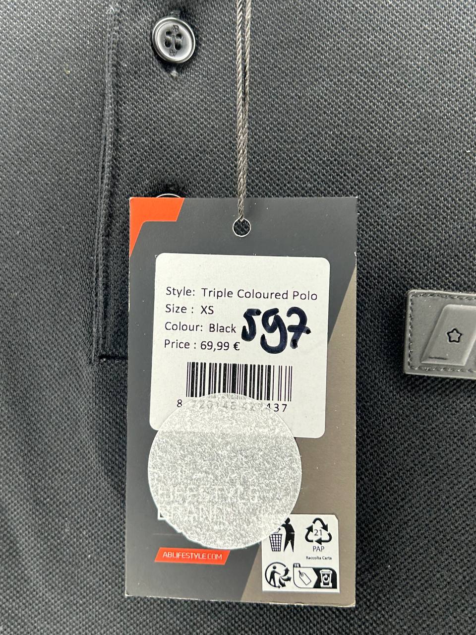 T-Shirts – Ab Lifestyle – Maat XS – Zwart