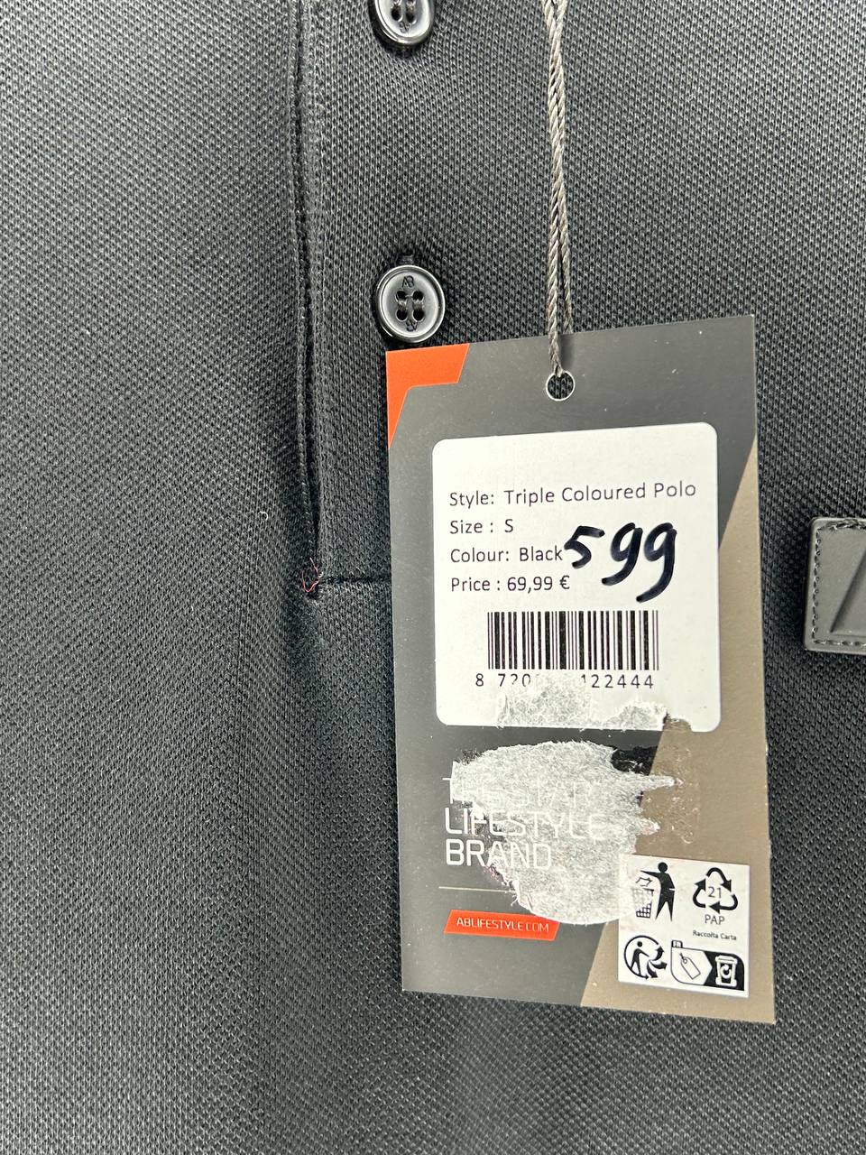 T-Shirts – Lifestyle Brand – Maat S – Zwart