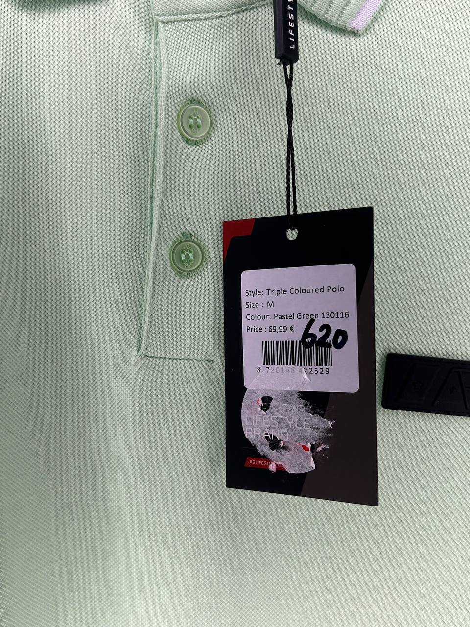 Poloshirt – Lifestyle Brand – Maat M – Groen