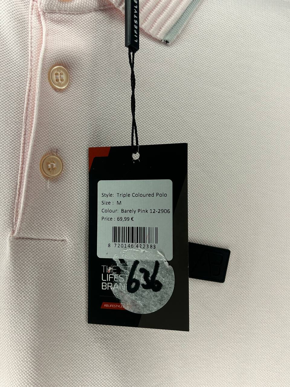 Poloshirts – The Lifestyle Brand – Maat M – Roze