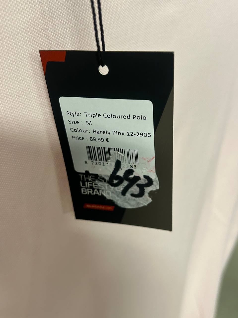 Poloshirt – Ab lifestyle – Maat M – Roze