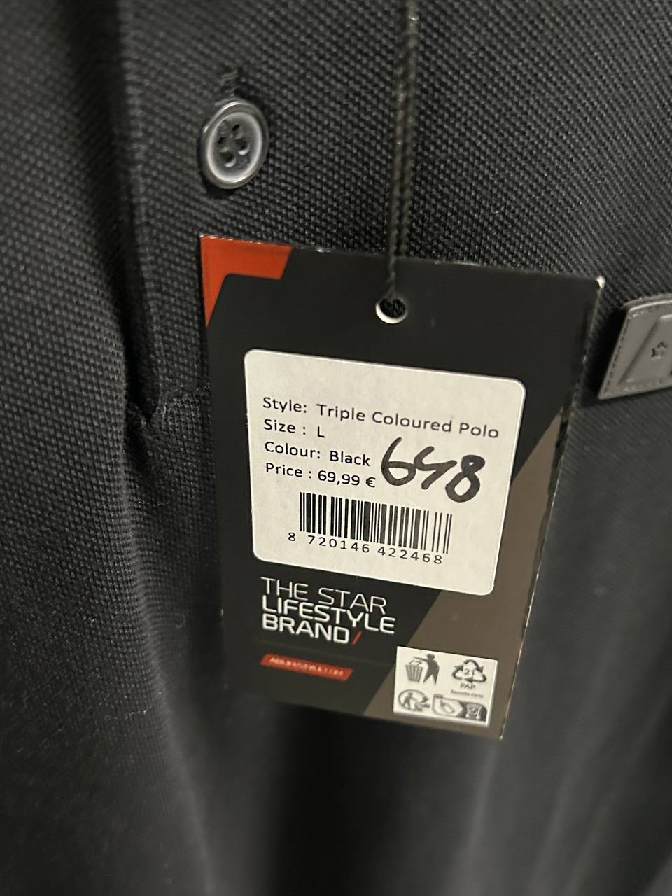 Poloshirts – Ab lifestyle – Maat L – Zwart