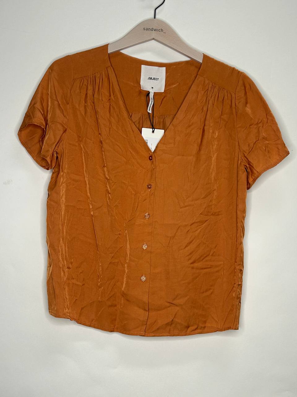 Topjes & Shirts – Object Collectors Item – Maat 38 – Oranje