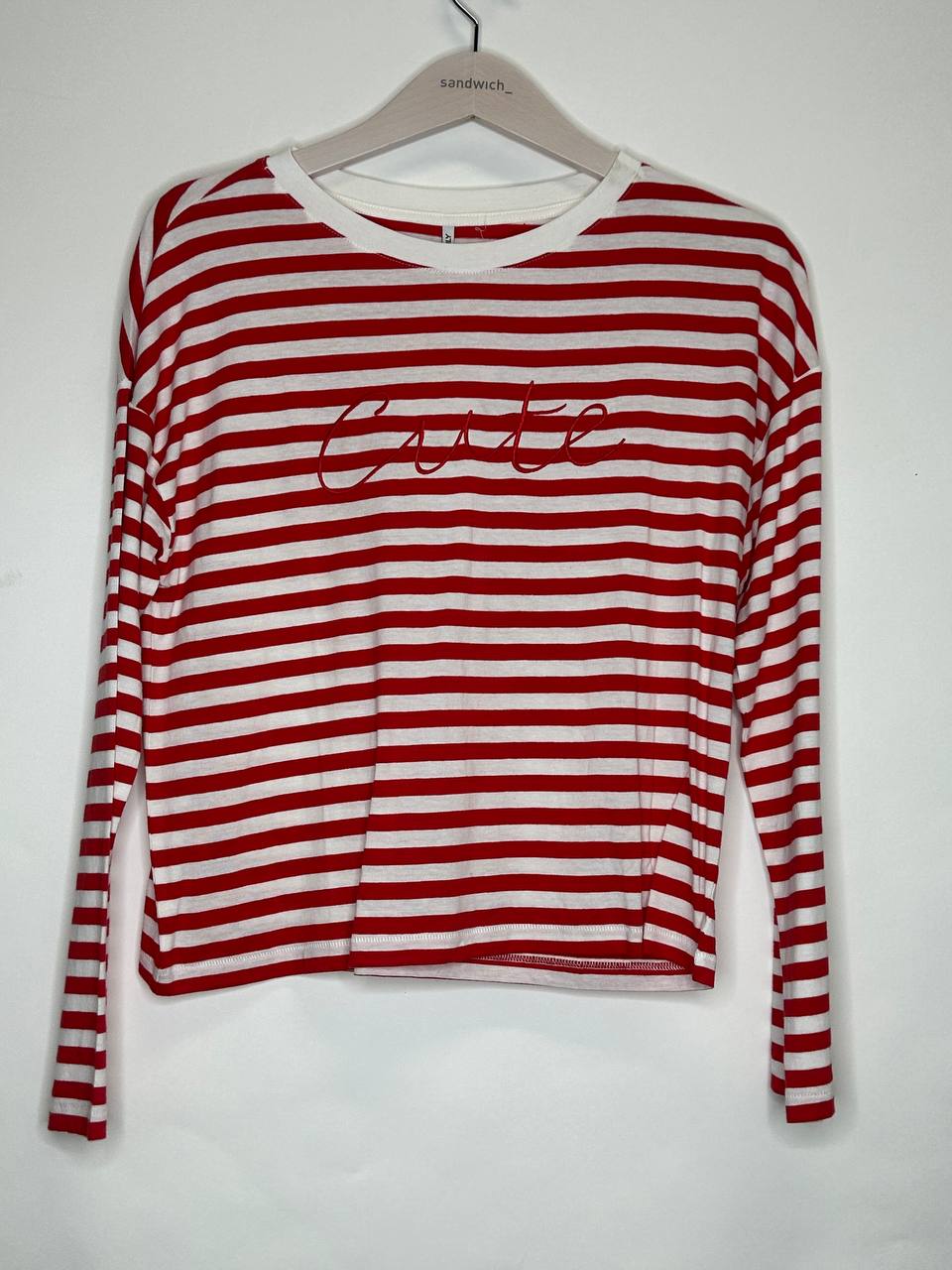 Longsleeves – Only – Maat M – Rood