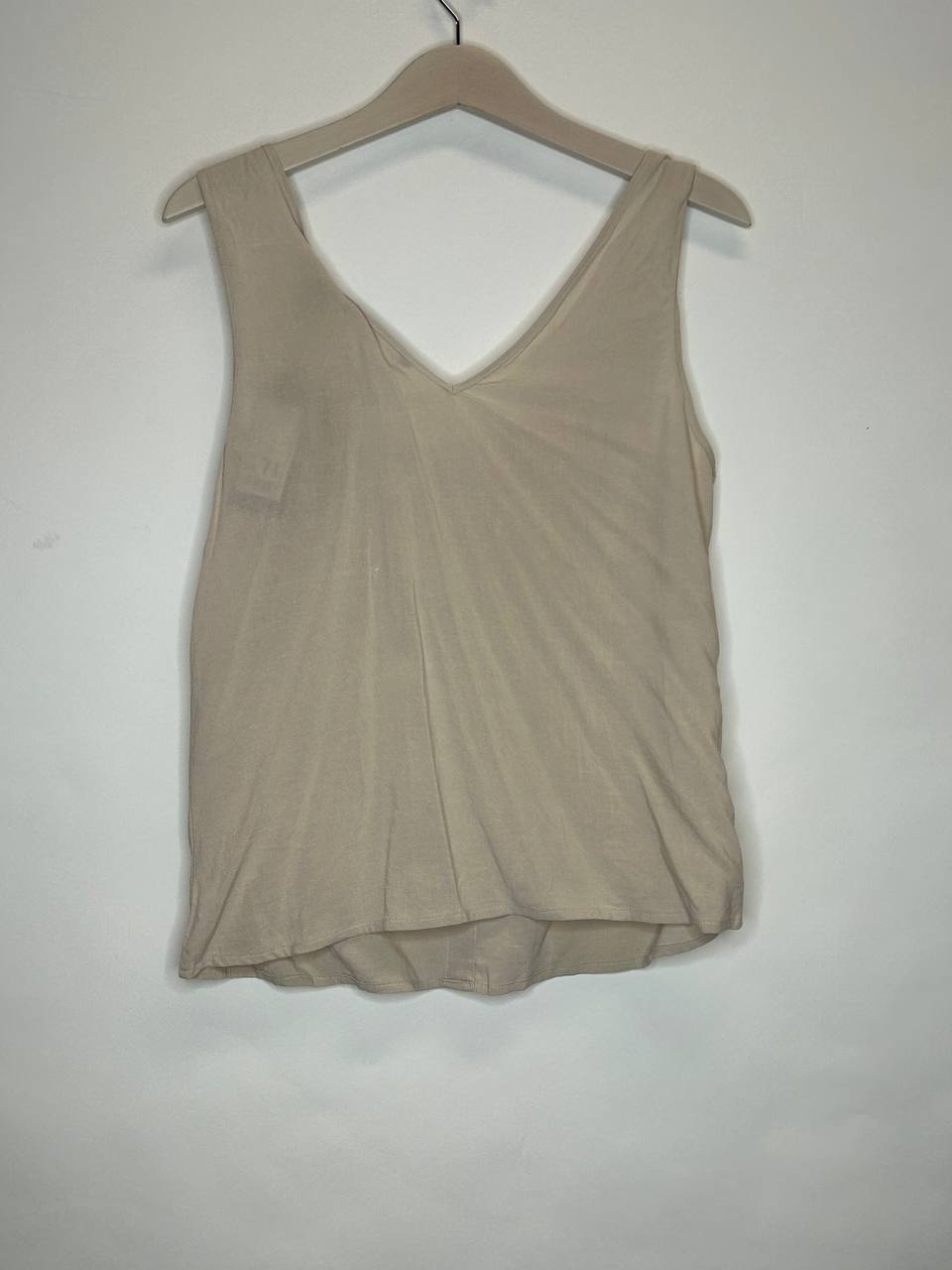 Mouwloze topjes – Vero Moda – Maat M – Beige