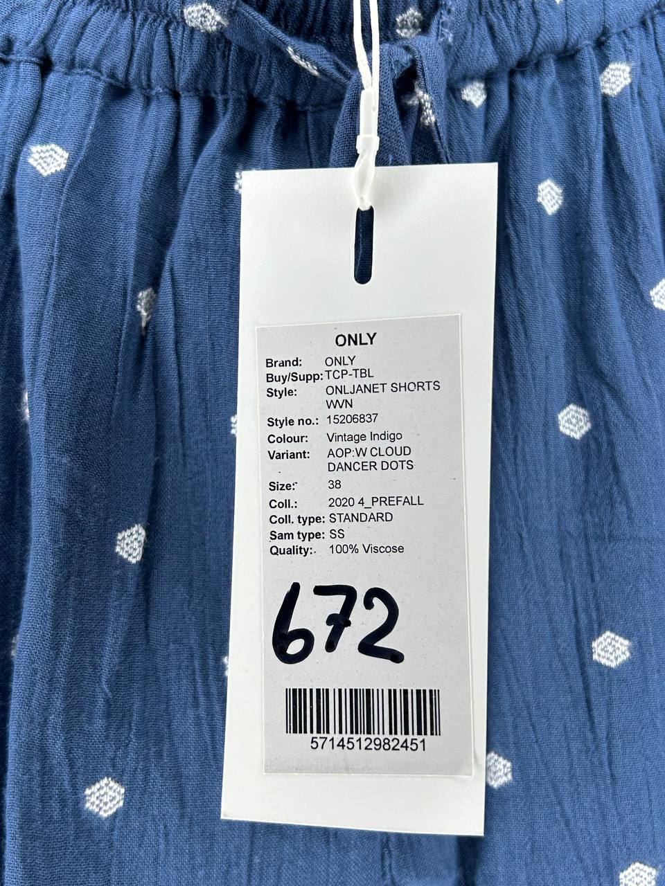 Korte broeken – Only – Maat 38 – Blauw