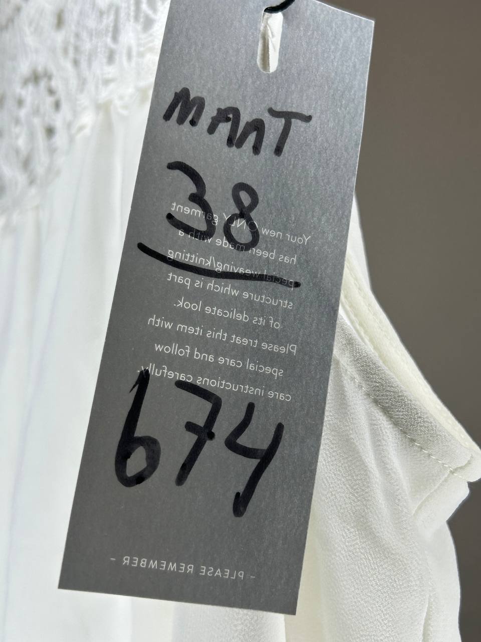 Mouwloze topjes – Only – Maat 38 – Wit