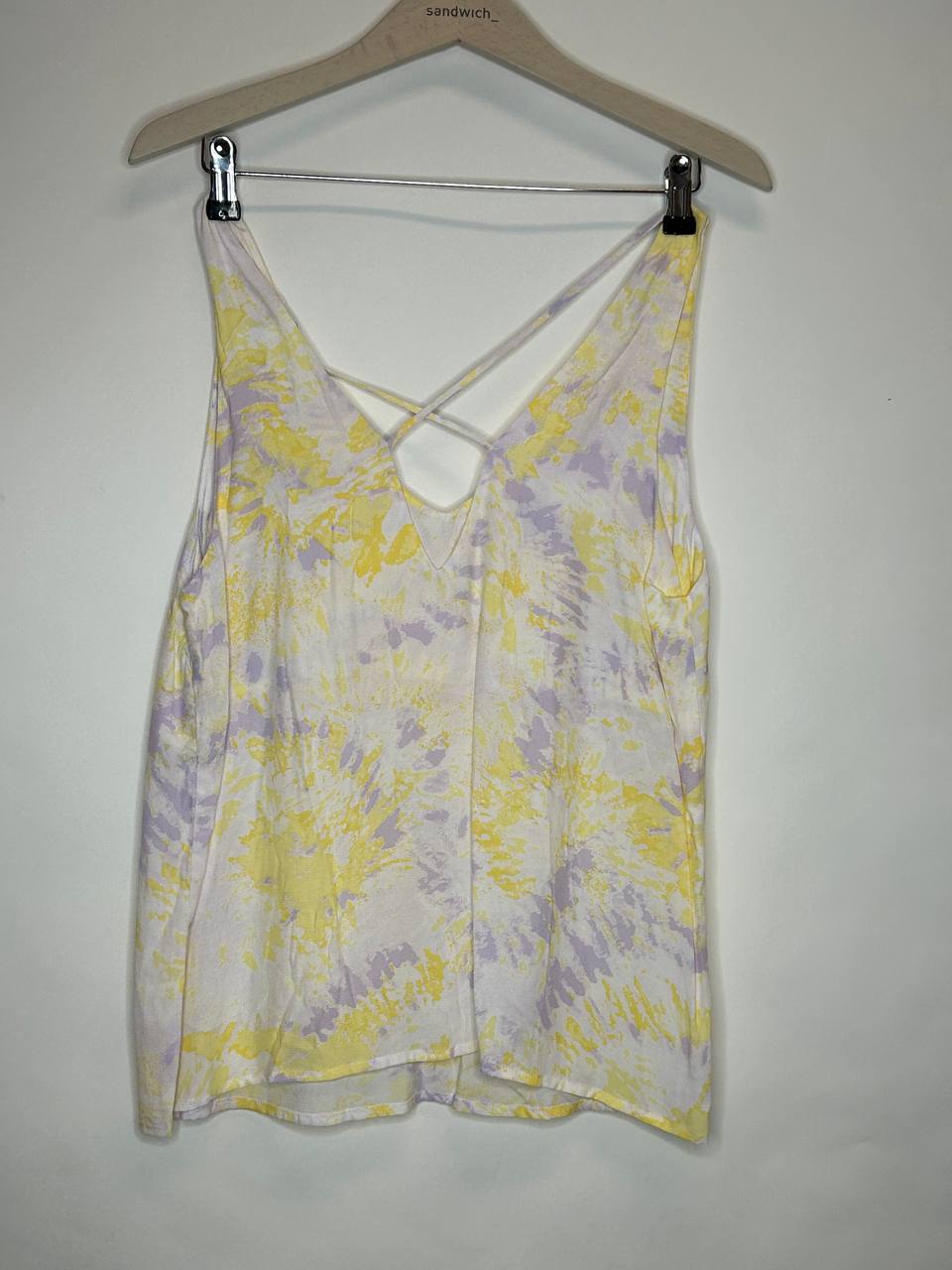 Mouwloze topjes – Vila – Maat 38 – Geel