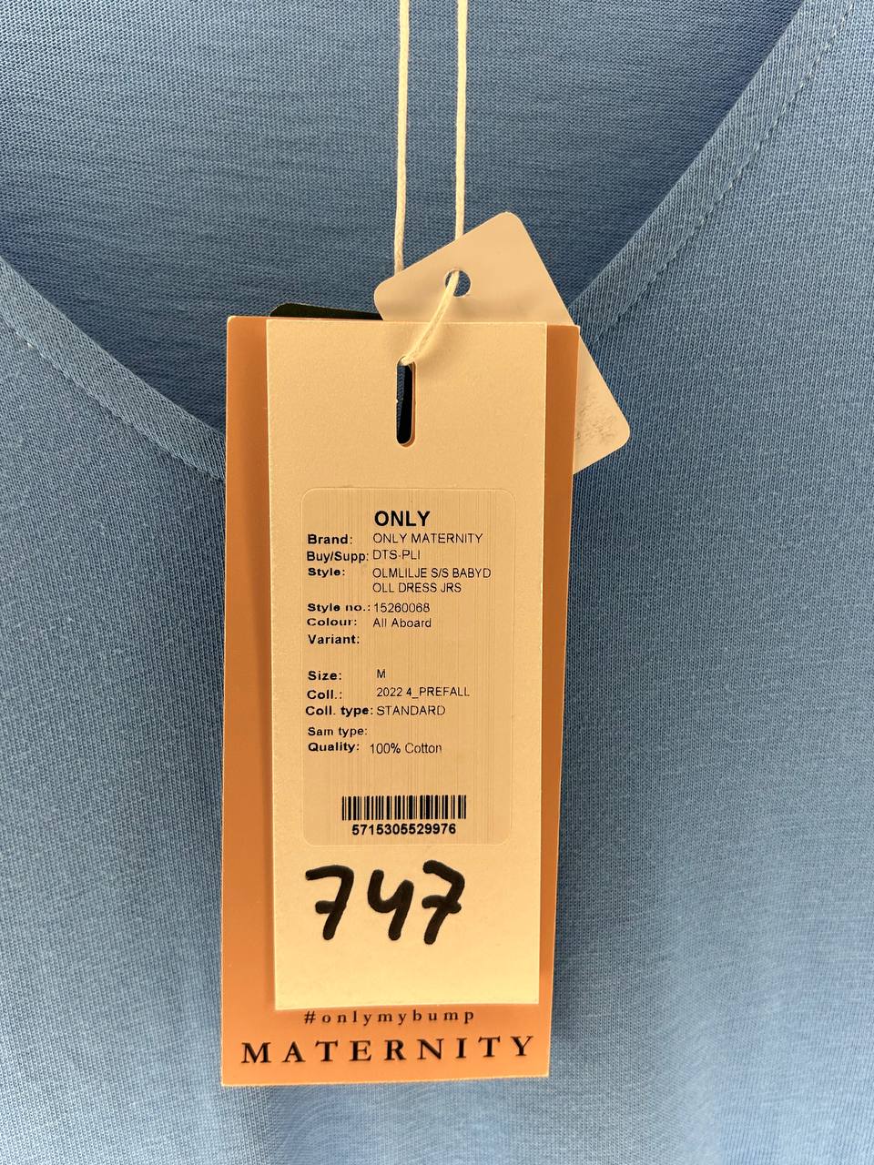 Zomerjurken – Only – Maat M – Blauw