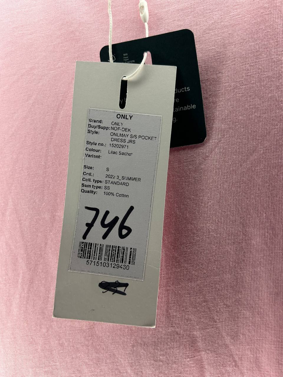 Zomerjurken – Only – Maat S – Roze