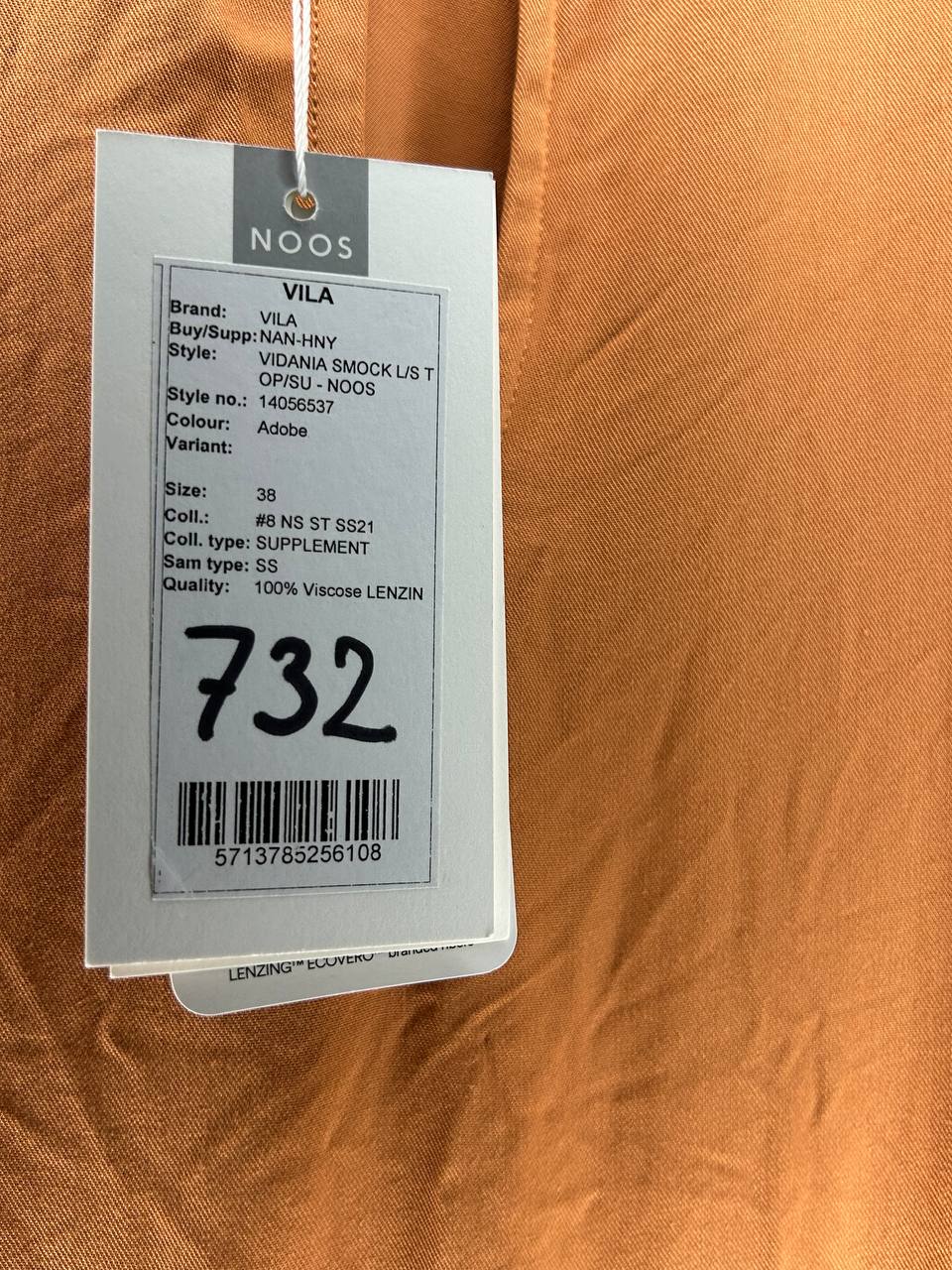 Topjes & Shirts – Vila – Maat 38 – Oranje