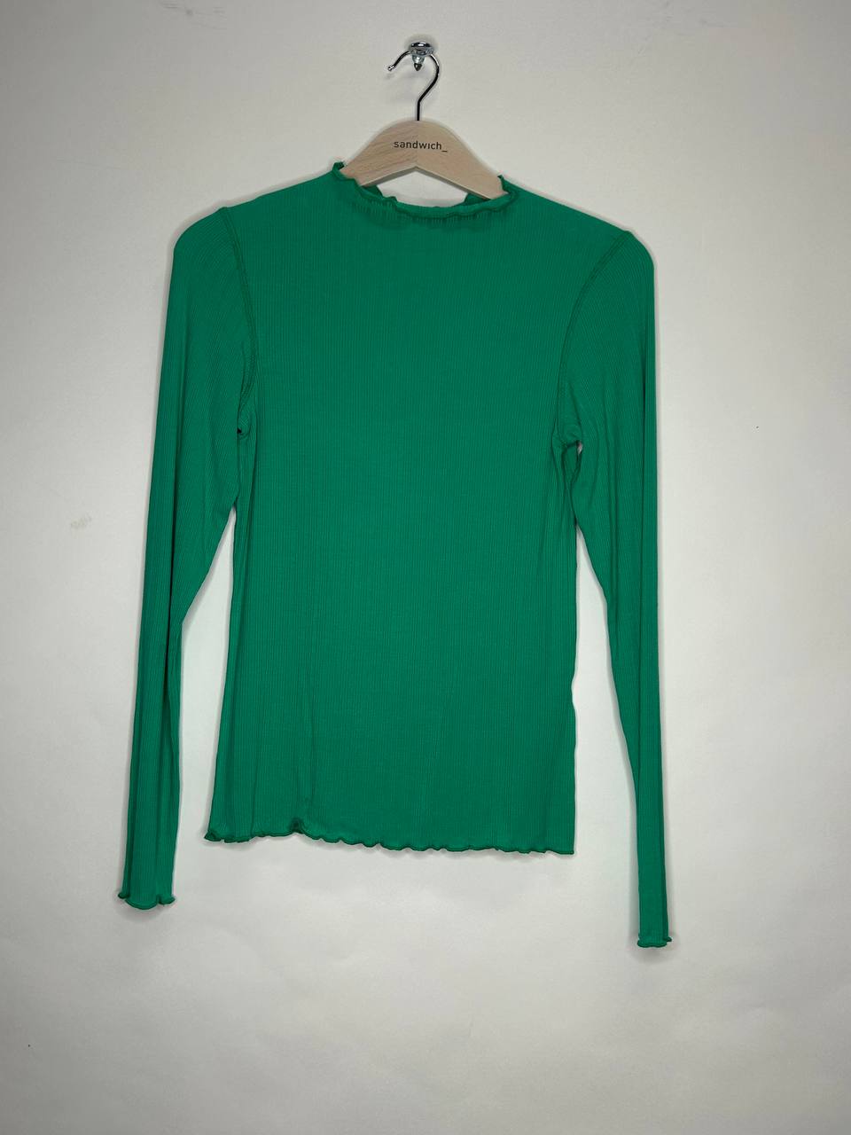 Longsleeves – Pieces – Maat M – Groen