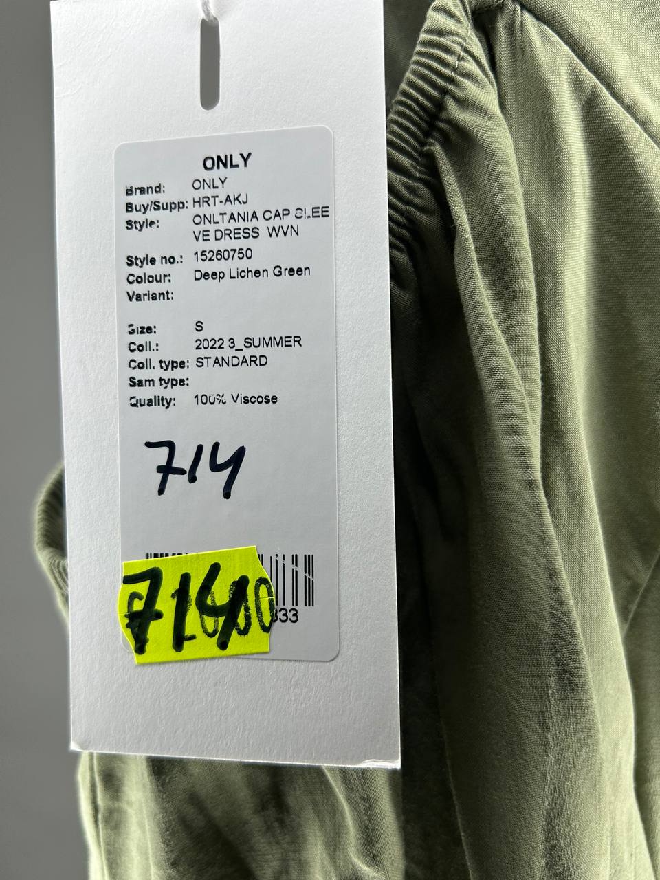 Lange jurken – Only – Maat S – Groen