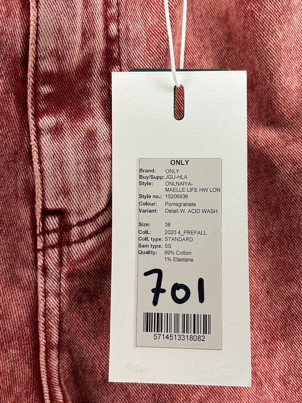 Korte broeken – Only – Maat 38 – Rood