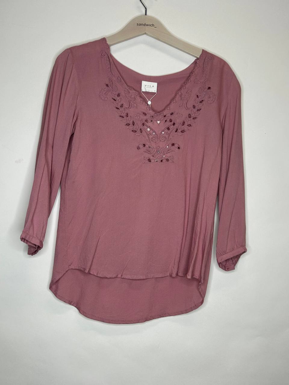 Blouses – Vila – Maat M – Roze