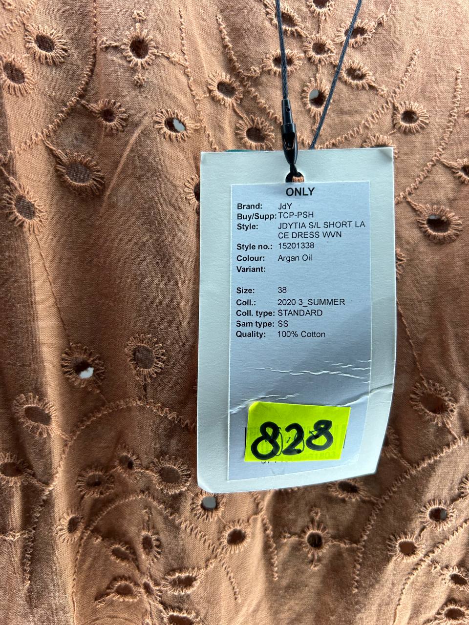 Zomerjurken – Only – Maat 38 – Bruin