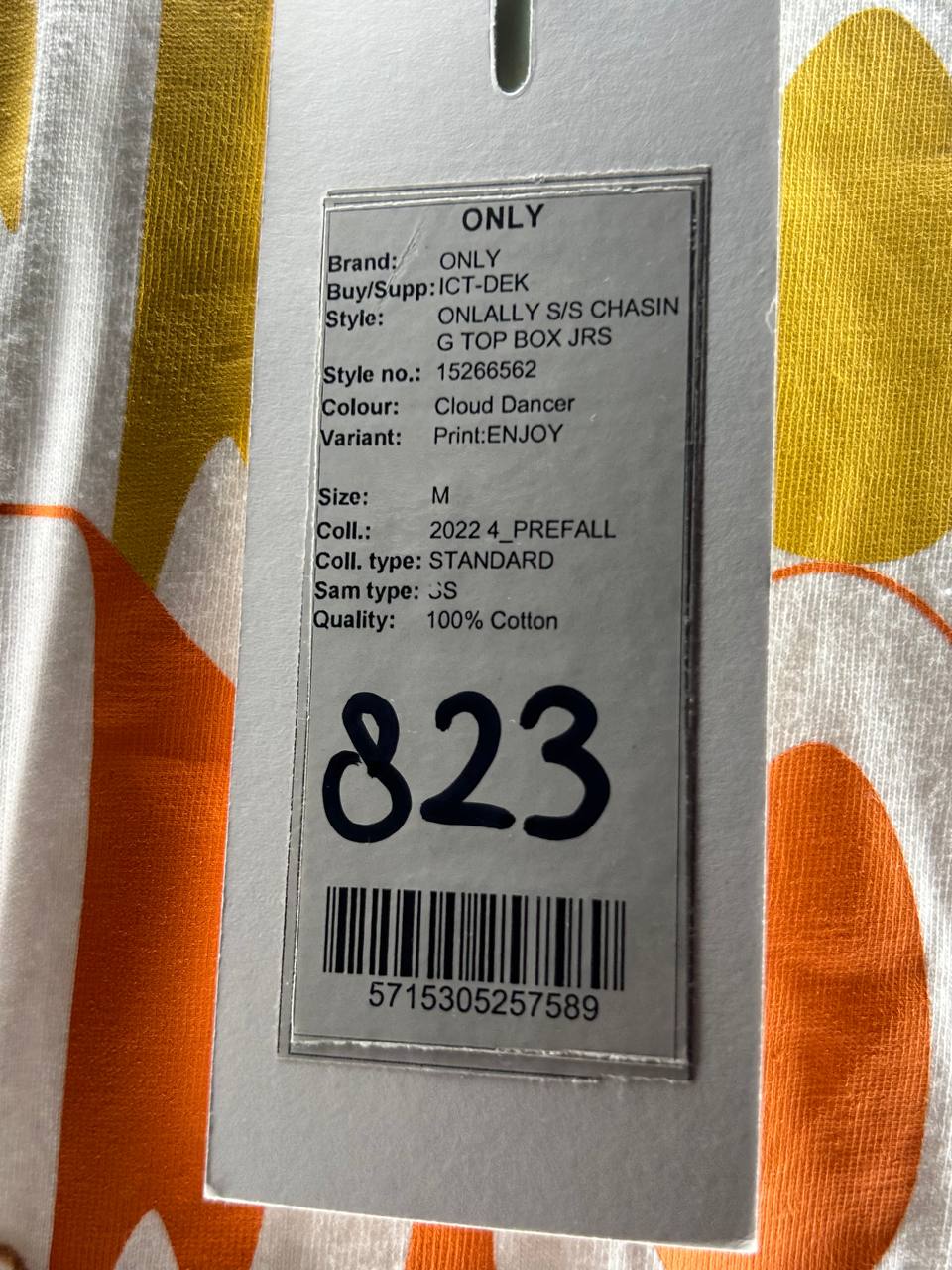 T-Shirts – Only – Maat M – Wit