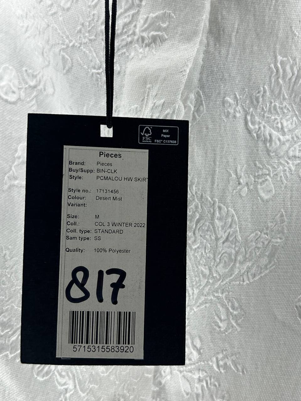 Rokken – Pieces – Maat M – Wit