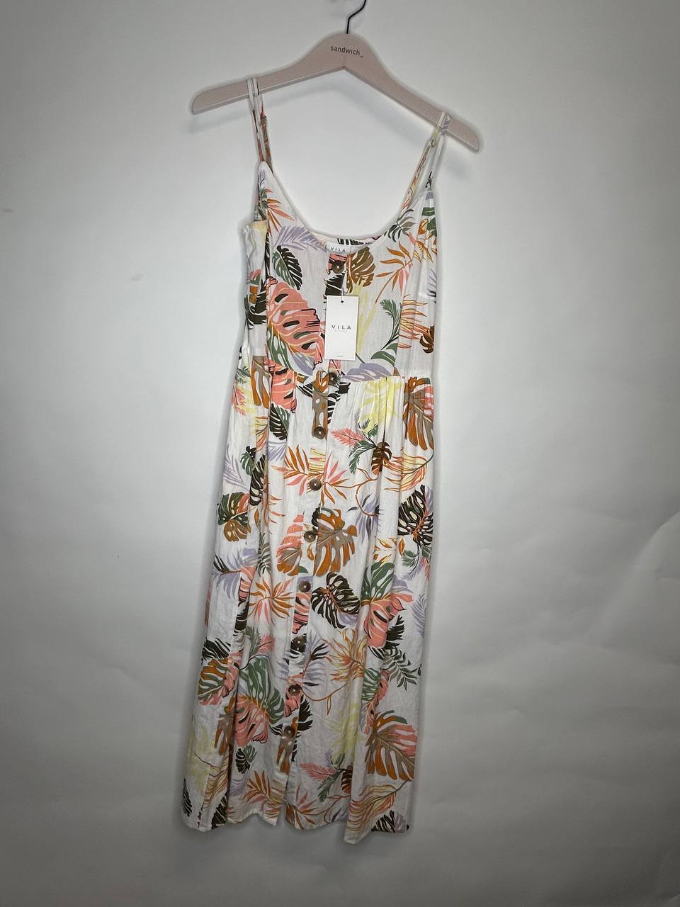 Lange jurken – Vila – Maat 38 – Wit