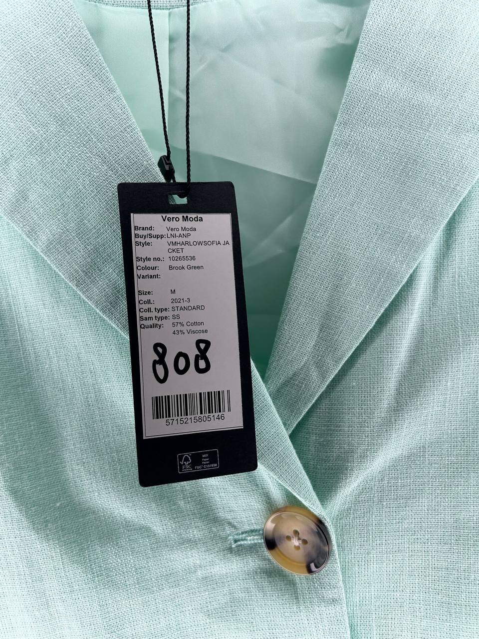 Blazer – Vero Moda – Maat M – Groen