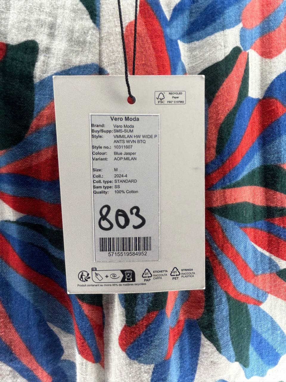 Broeken – Vero Moda – Maat M – Wit