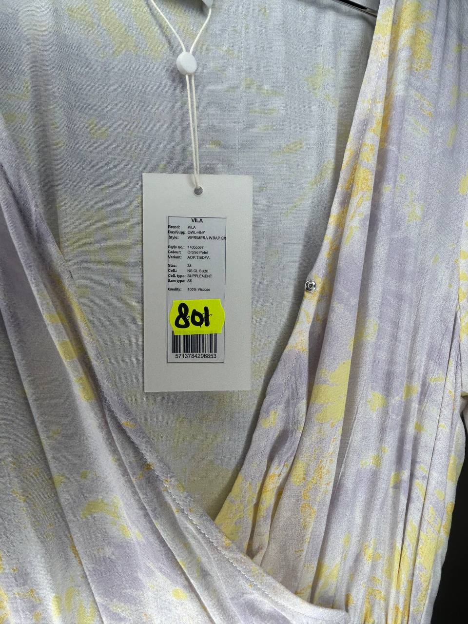 Zomerjurken – Vila – Maat S – Paars