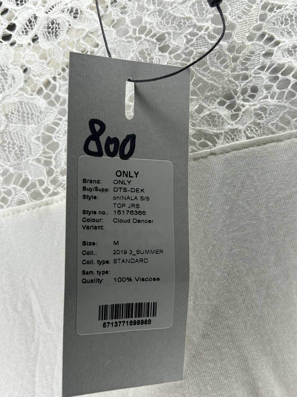 T-Shirts – Only – Maat M – Wit