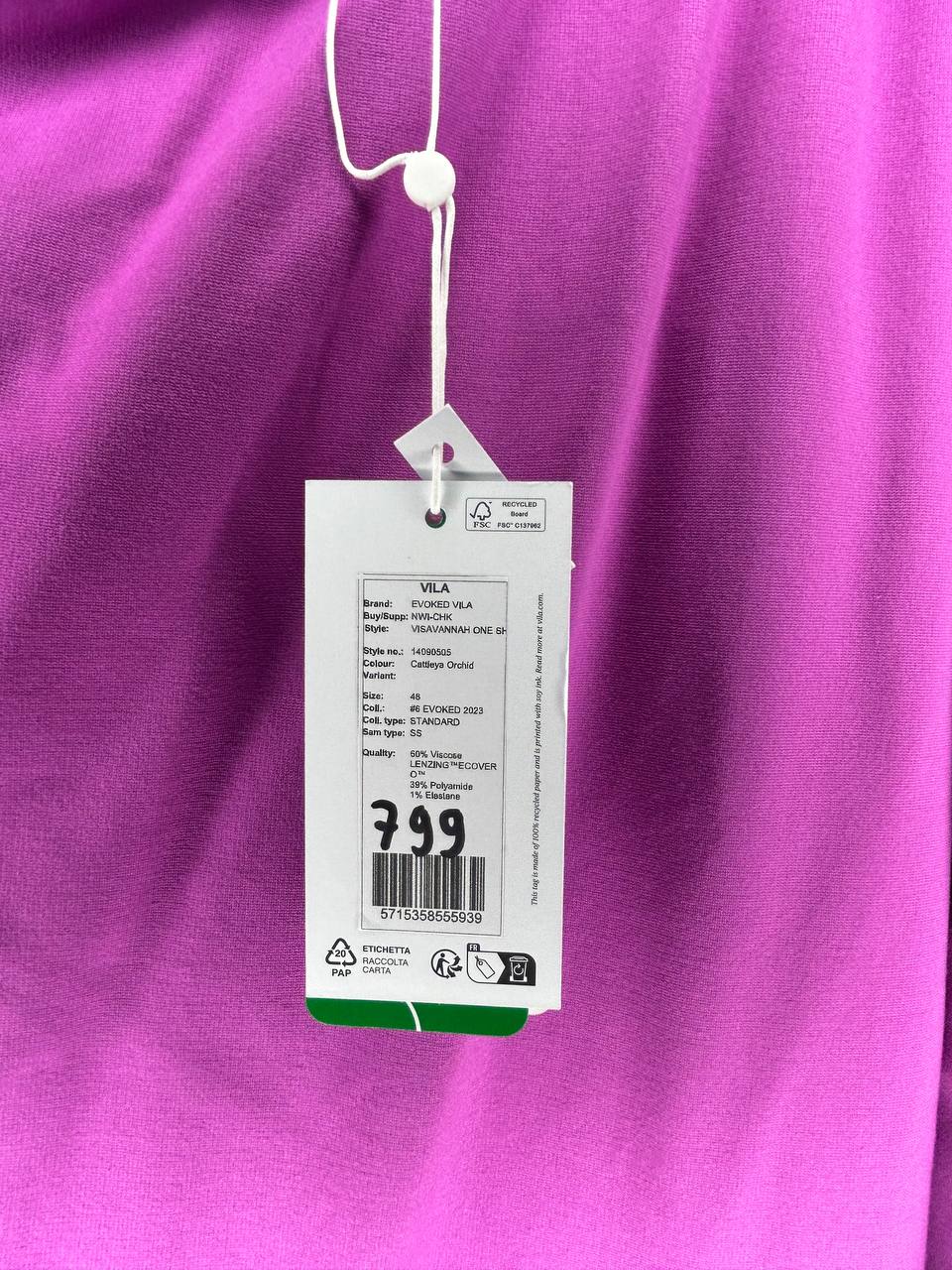 Lange jurken – Vila – Maat 46 – Paars