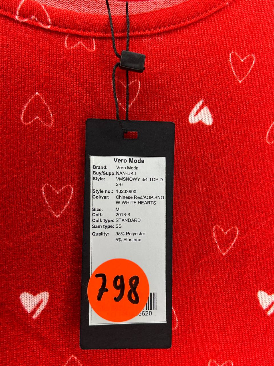 T-Shirts – Vero Moda – Maat M – Rood