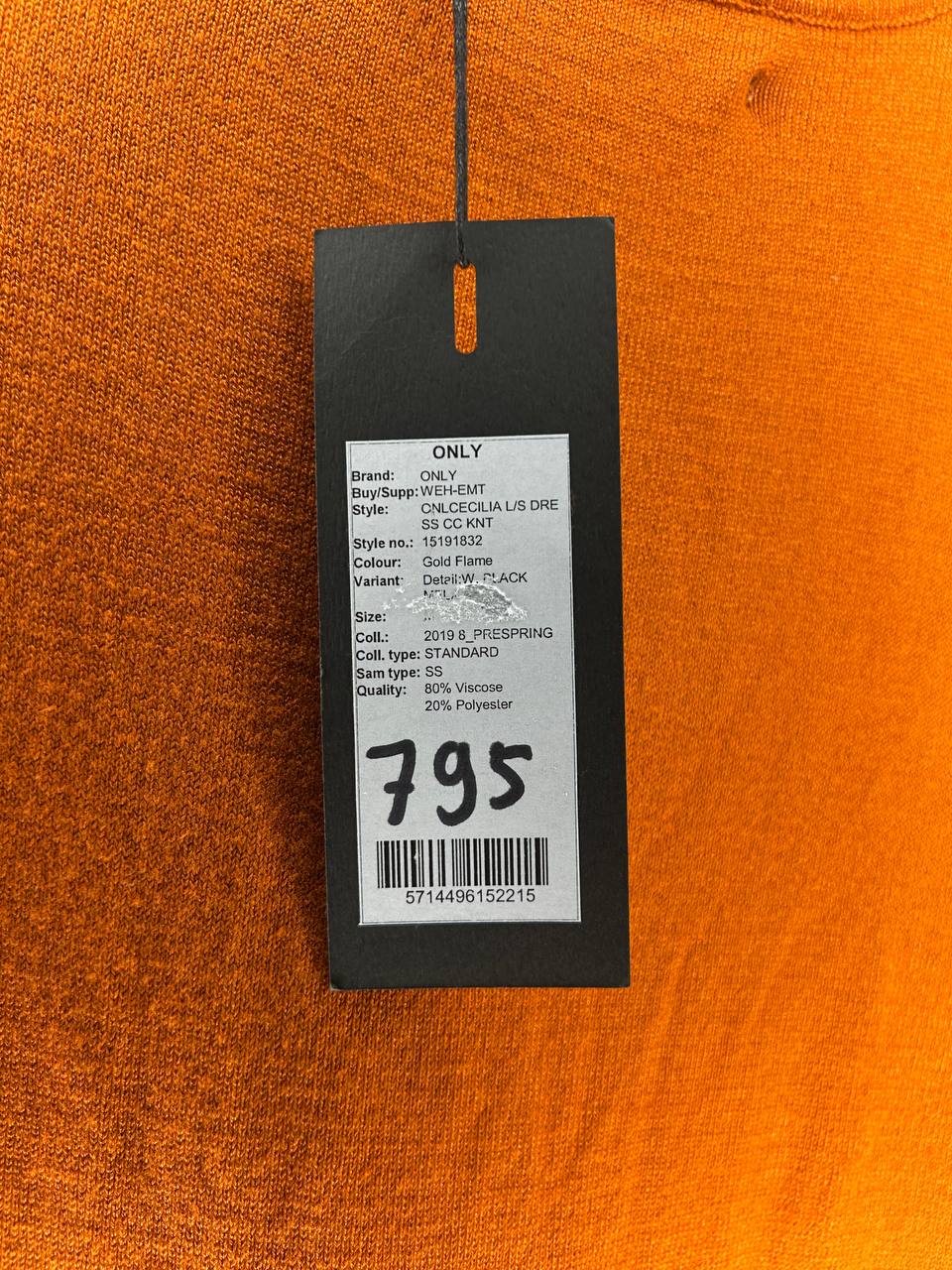 Longsleeves – Only – Maat M – Oranje