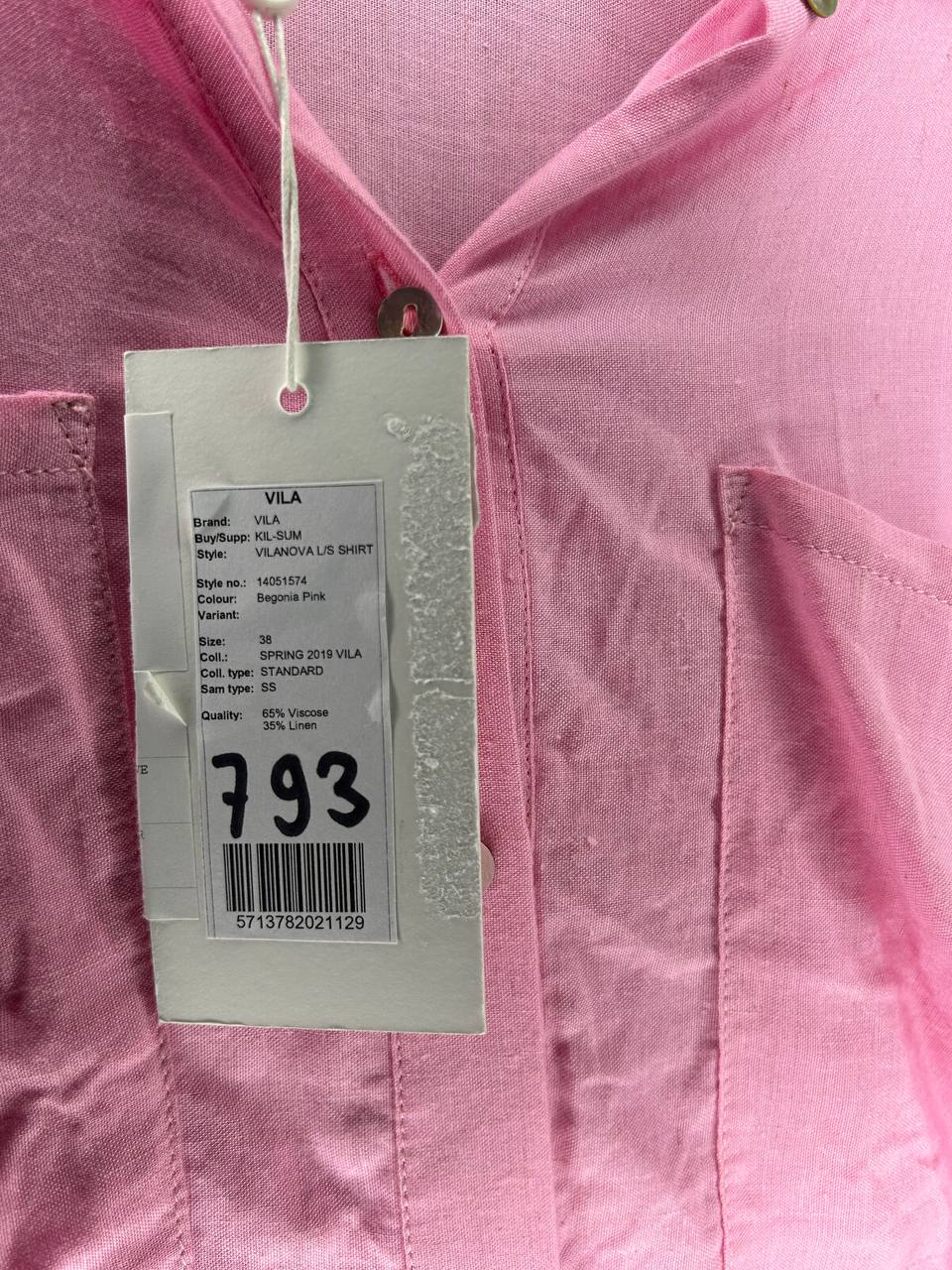 Blouses – Vila – Maat 38 – Roze