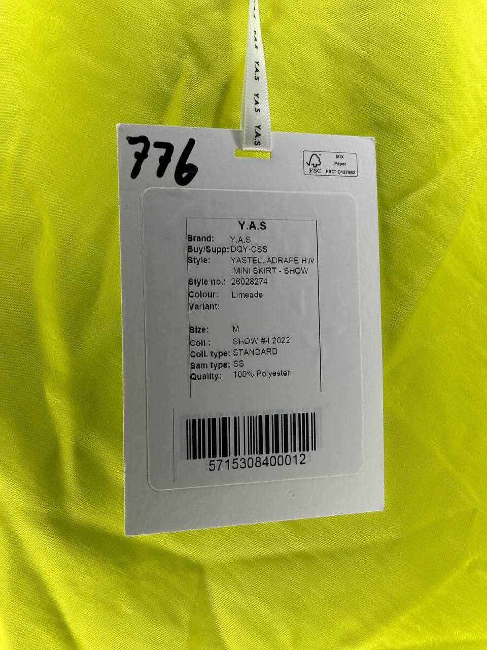 Rokken – Y.a.s – Maat M – Groen