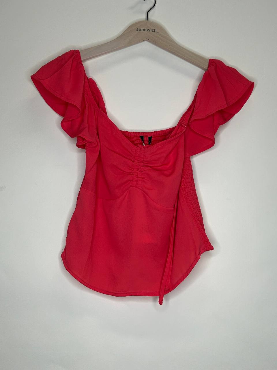 Topjes & Shirts – Only – Maat M – Rood