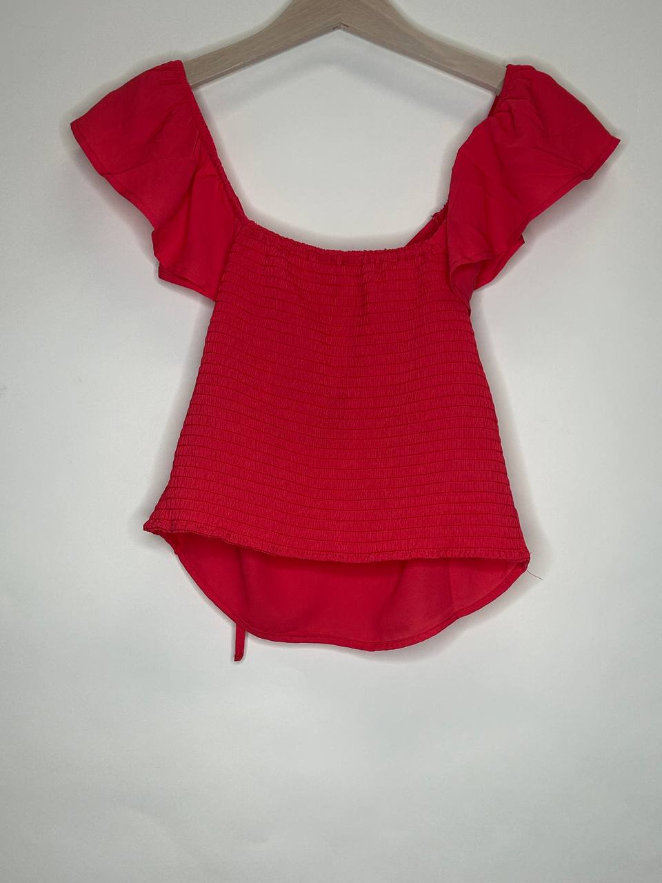 Topjes & Shirts – Only – Maat M – Rood